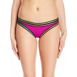 NWT La Blanca Magenta bikini bottom size M